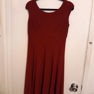 NWOT Burgundy dress